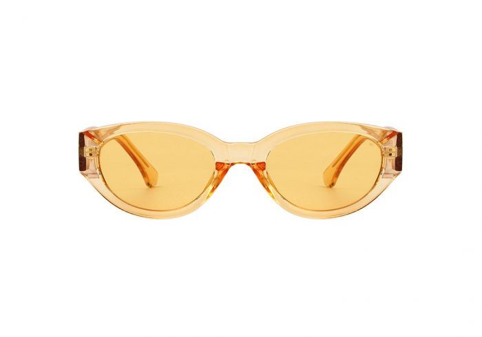 Sonnenbrille Winnie Yellow Transparent
