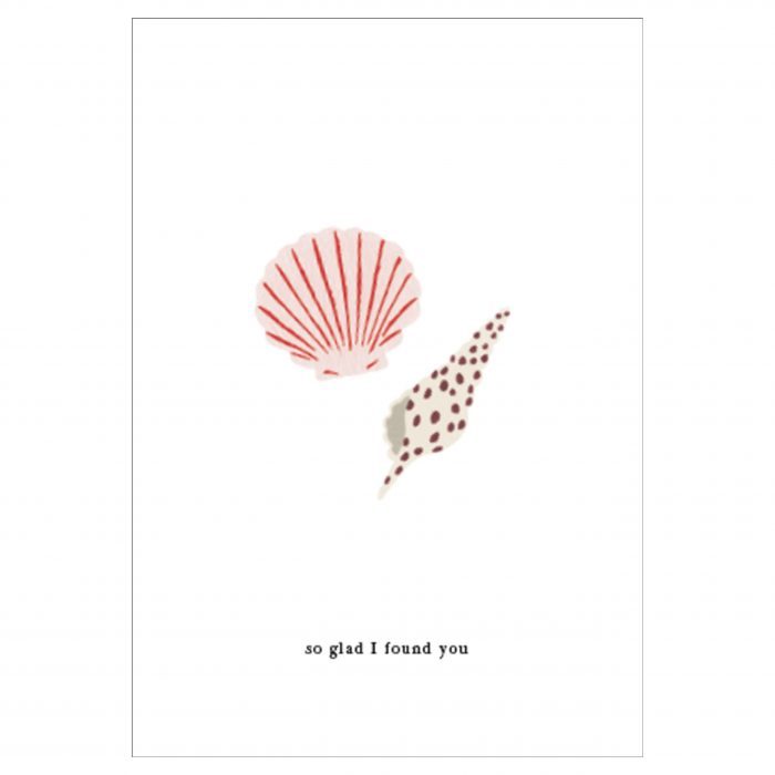 Grußkarte Sea Shells