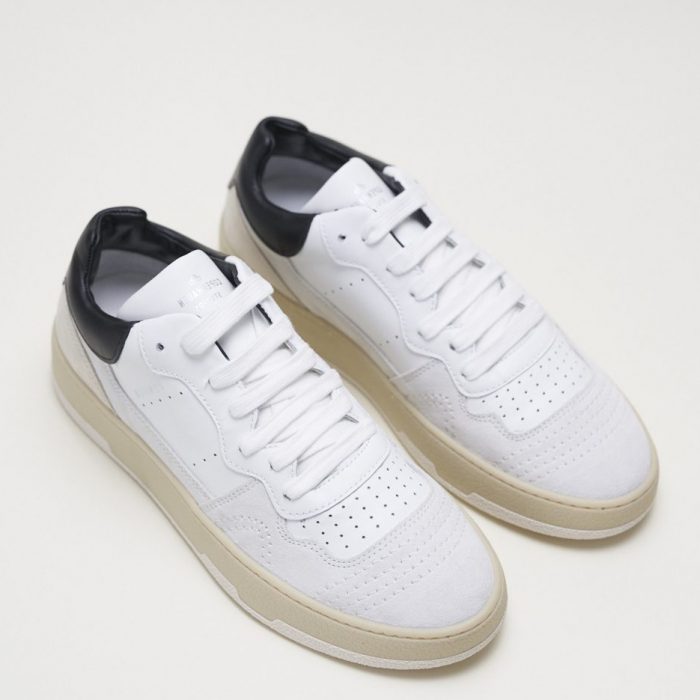 Sneaker Leather CPH461 White/Black