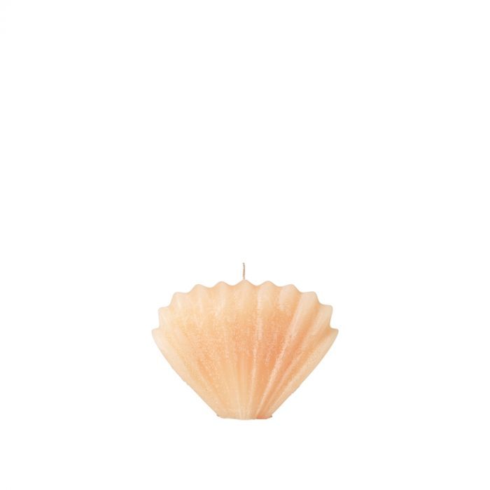 Seashell Kerze Apricot Cream