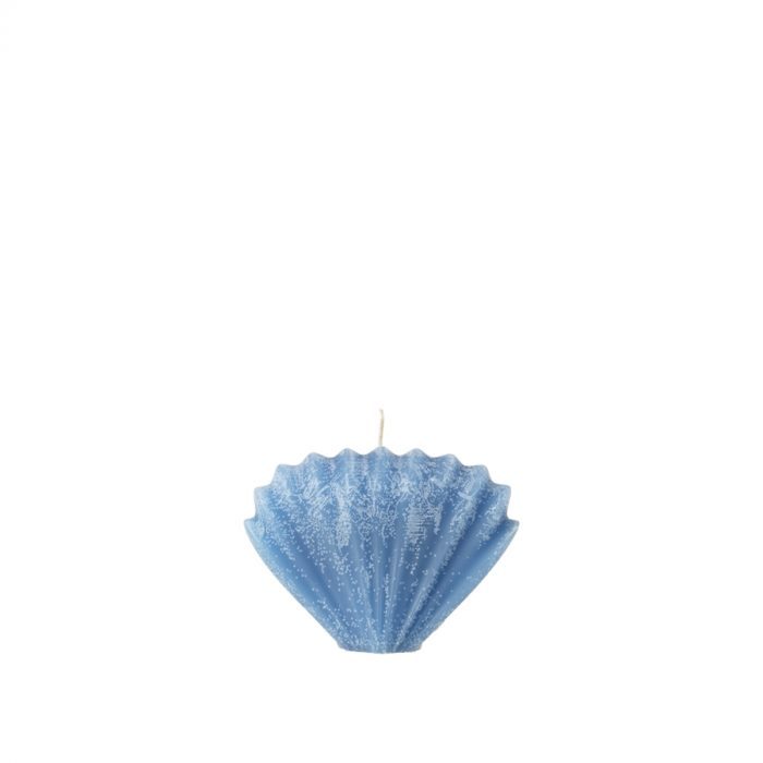 Seashell Kerze Baja Blue