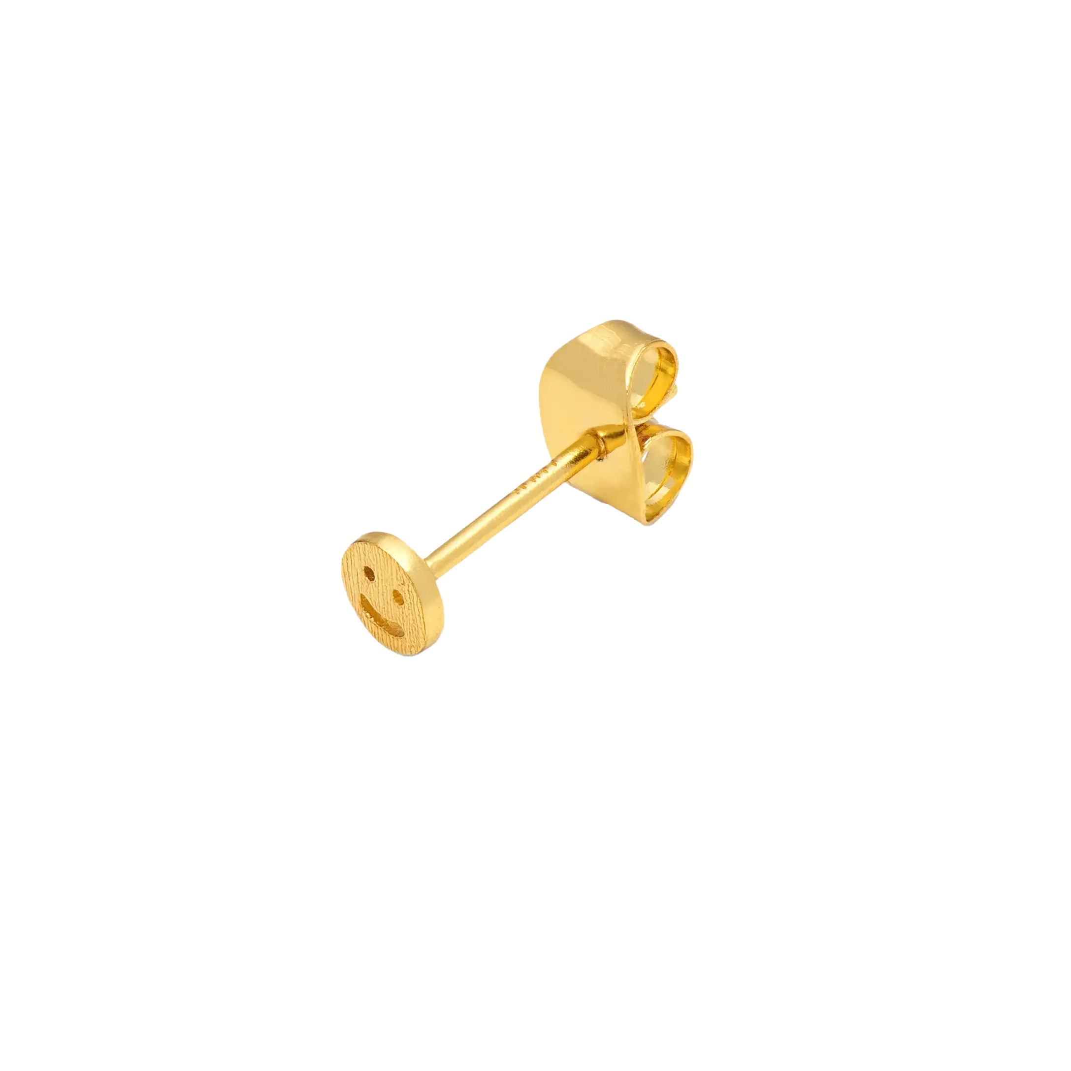 SENCE Copenhagen Ohrstecker Happy clover, in Gold main image 1
