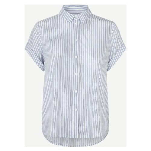 Majan Hemd Gray Dawn Small Stripe, Samsoe Samsoe