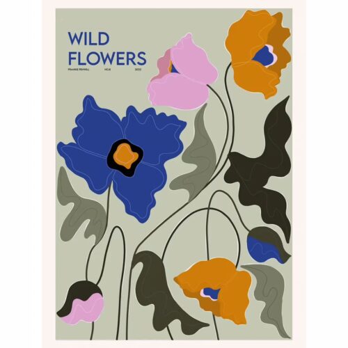 Wild Flowers - Frankie Penwill 30x40, The Poster Club