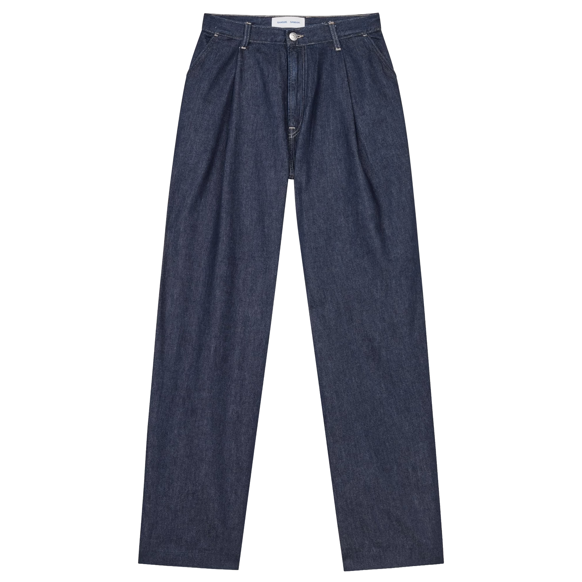 Saharper Pleat Jeans Soft Denim, Samsoe Samsoe