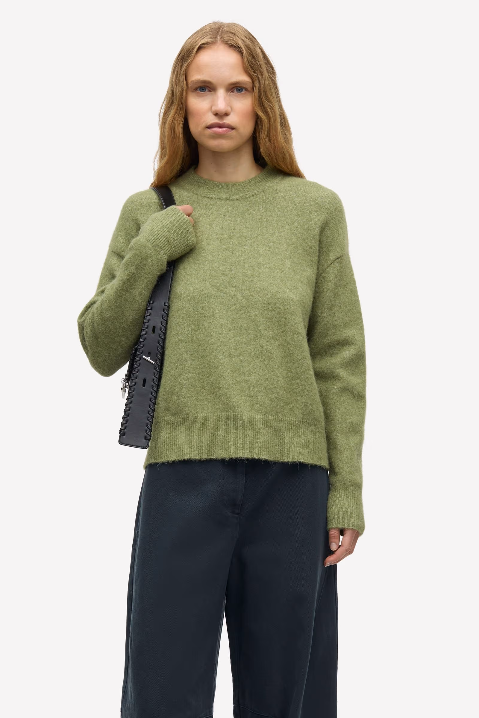 Anour Pullover Mosstone, Samsoe Samsoe – Bild 2