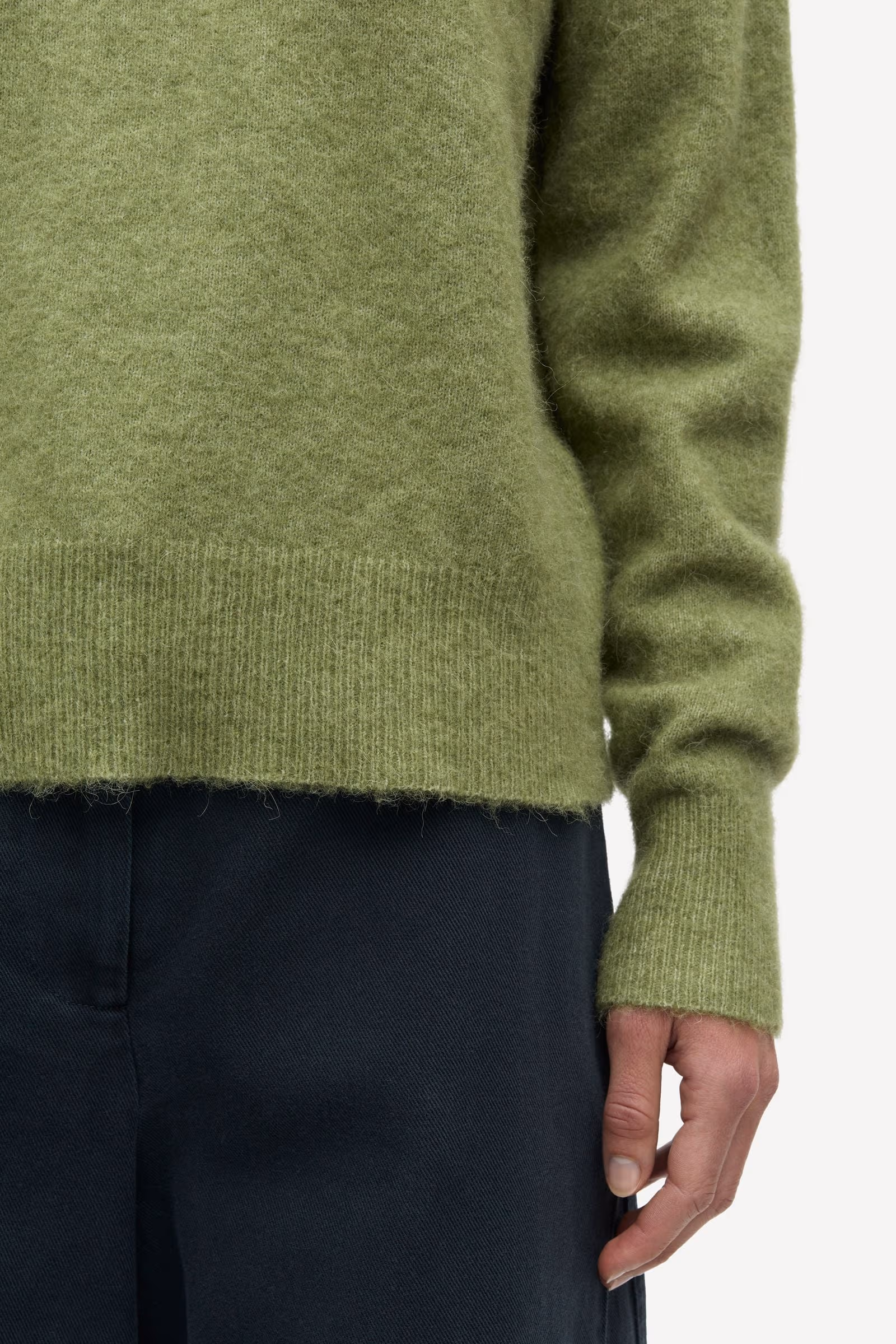 Anour Pullover Mosstone, Samsoe Samsoe – Bild 3