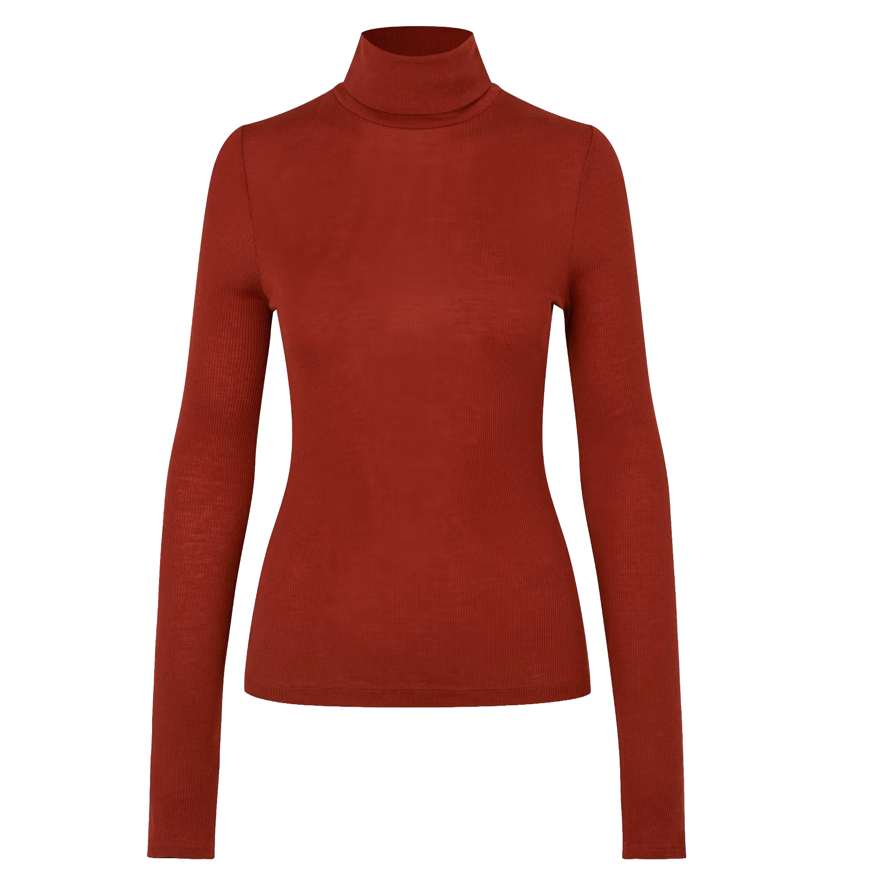 Sasonnet Rollkragenshirt Sun-Dried Tomato, Samsoe Samsoe