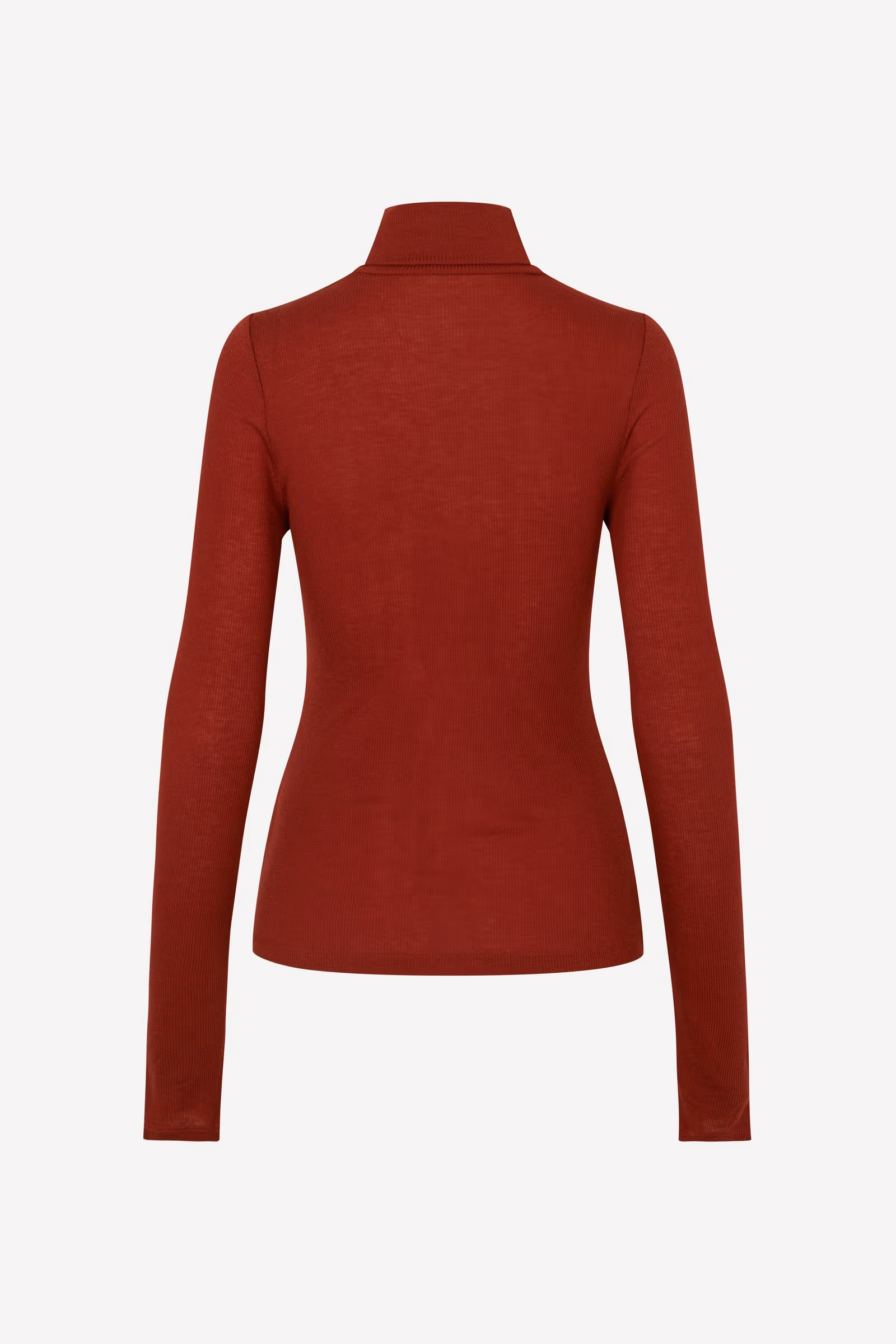 Sasonnet Rollkragenshirt Sun-Dried Tomato, Samsoe Samsoe – Bild 2