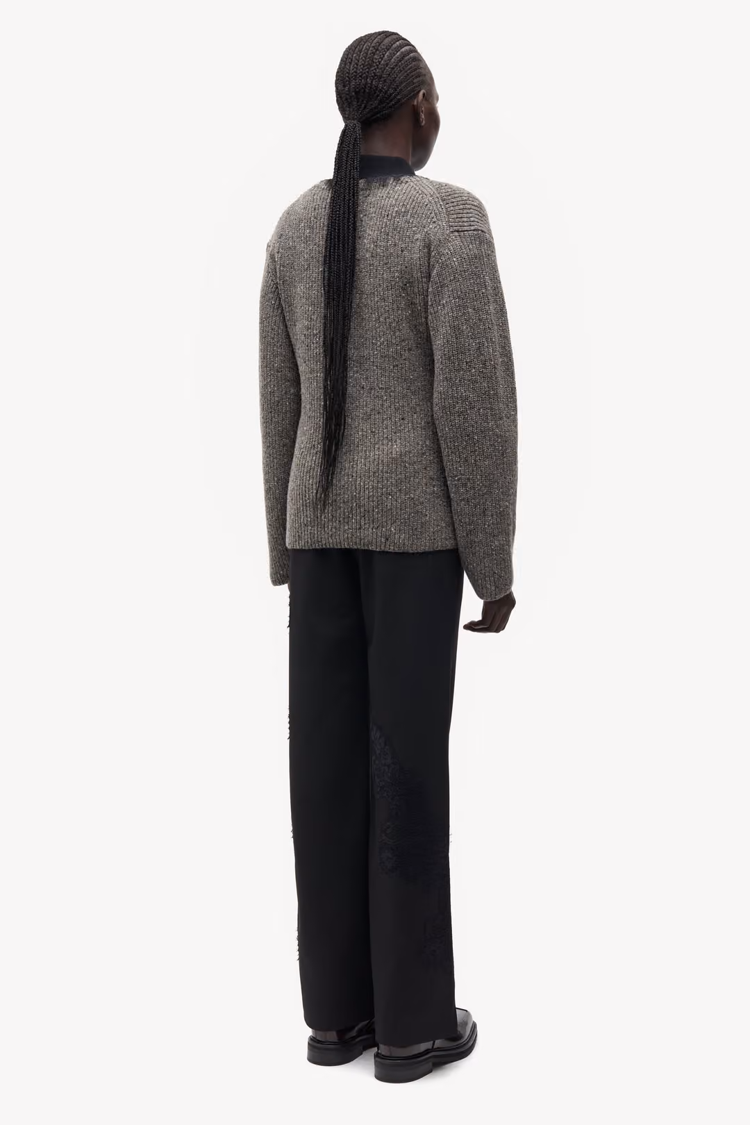Saamanda Cardigan Lead Gray Mel, Samsoe Samsoe – Bild 3