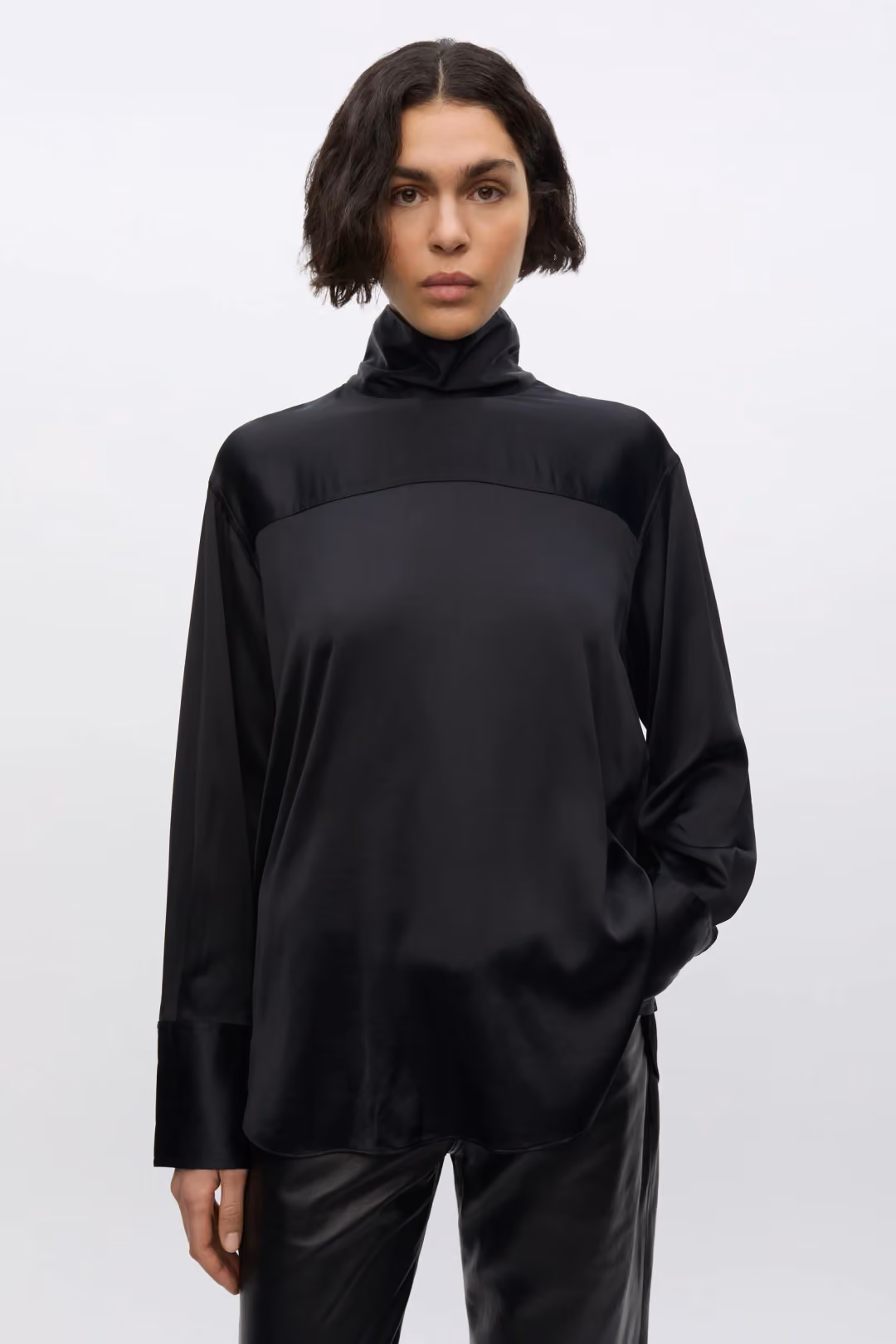 Sadavos Bluse Black, Samsoe Samsoe – Bild 3