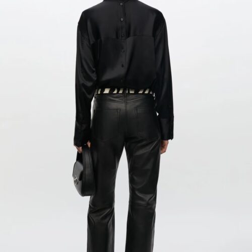 Sadavos Bluse Black, Samsoe Samsoe – Bild 4