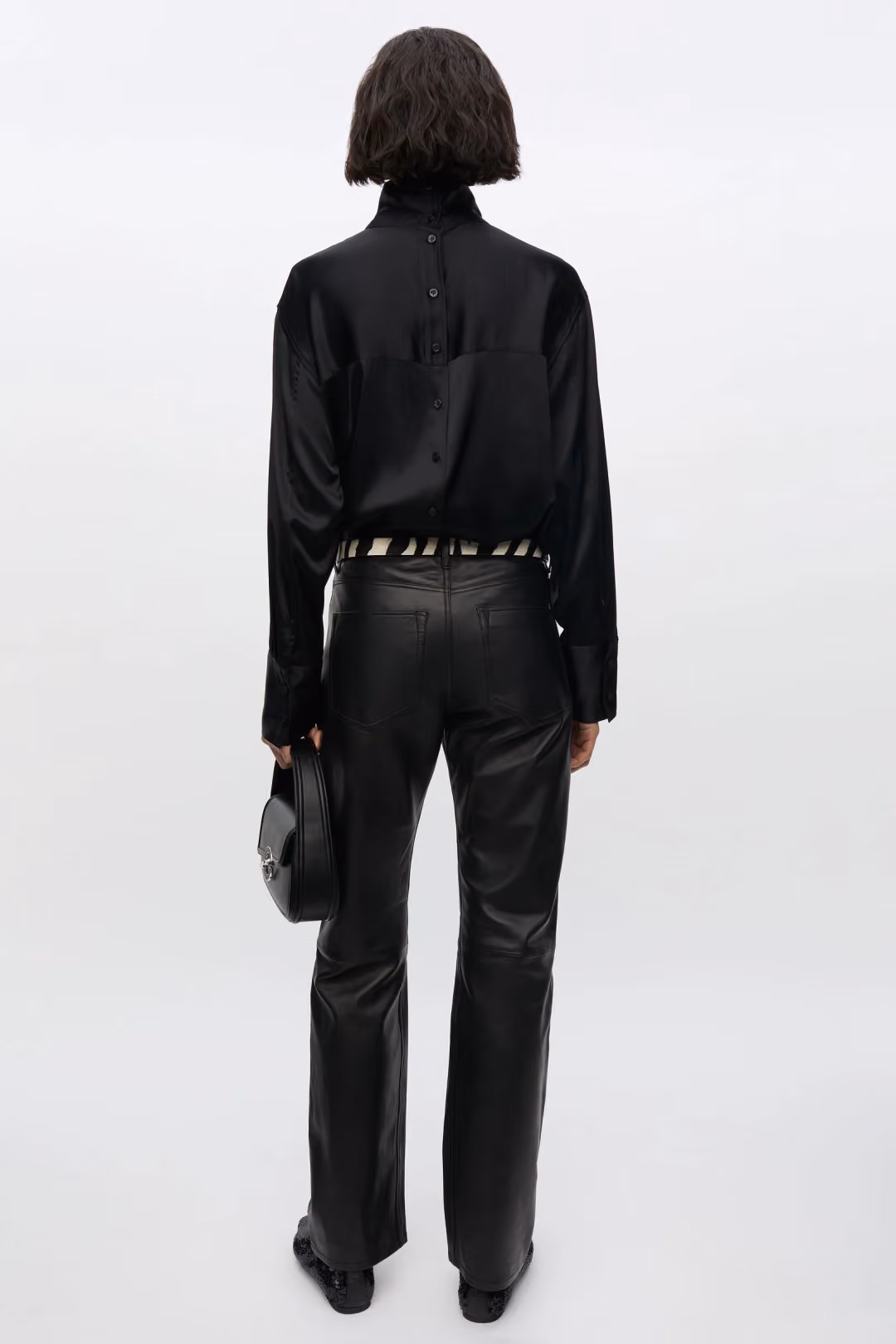 Sadavos Bluse Black, Samsoe Samsoe – Bild 4