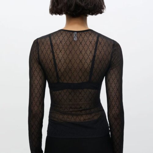 Saviona Top Black, Samsoe Samsoe – Bild 4